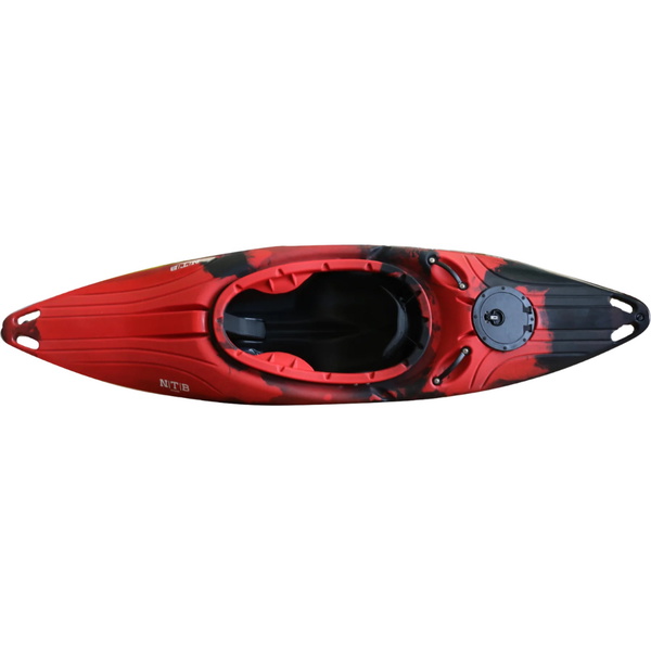 2026 NTB Outdoors Whitewater Sit In Kayak NTB-WHI-RED - Red / Black